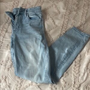 American Eagle Outfitters Light Blue Skinny Jeans